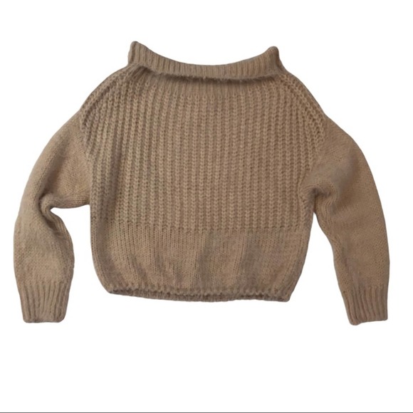 Chelsea & Violet Mock Turtle Cowl Neck Fuzzy Sweater - Picture 2 of 6